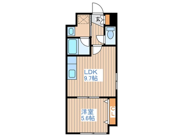 フォルツェ札幌の物件間取画像